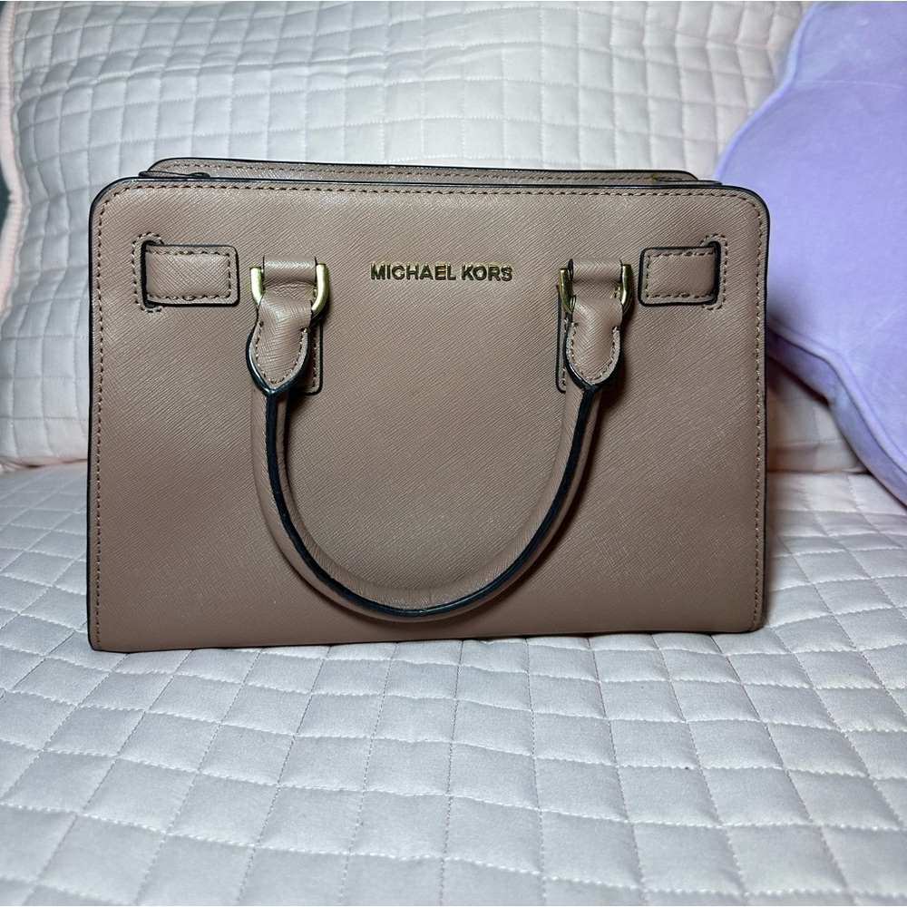 Michael Kors Dillon Saffiano Leather Satchel